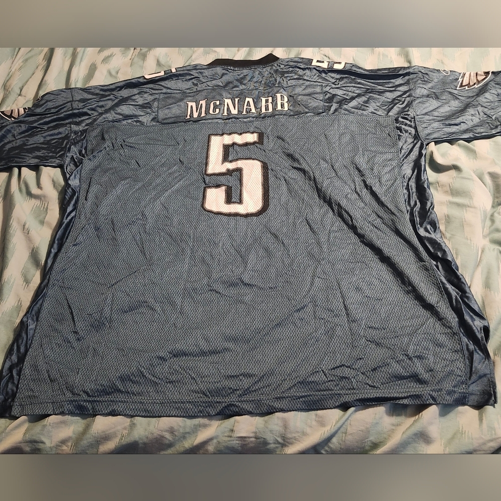VTG REEBOK NFL PHILADELPHIA‎ EAGLES DONOVAN MCNABB #5 JERSEY MEN'S SIZE 5XL